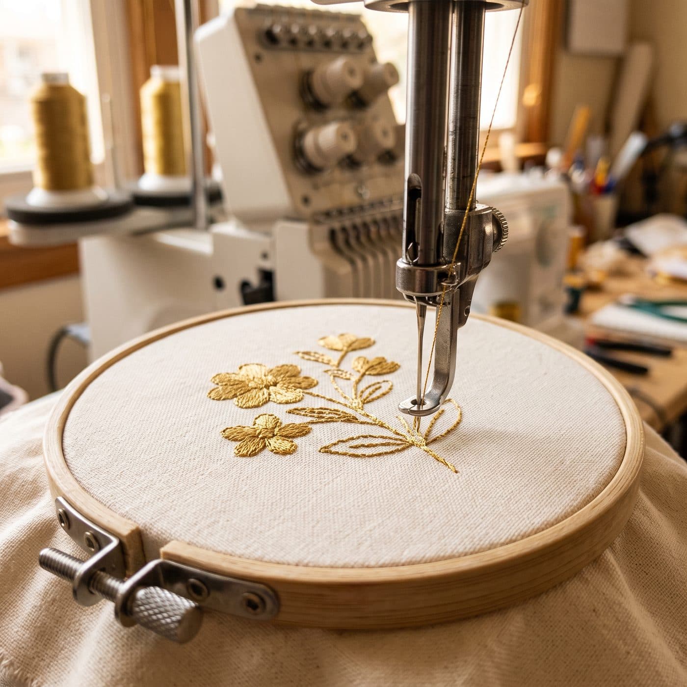 Embroidery example